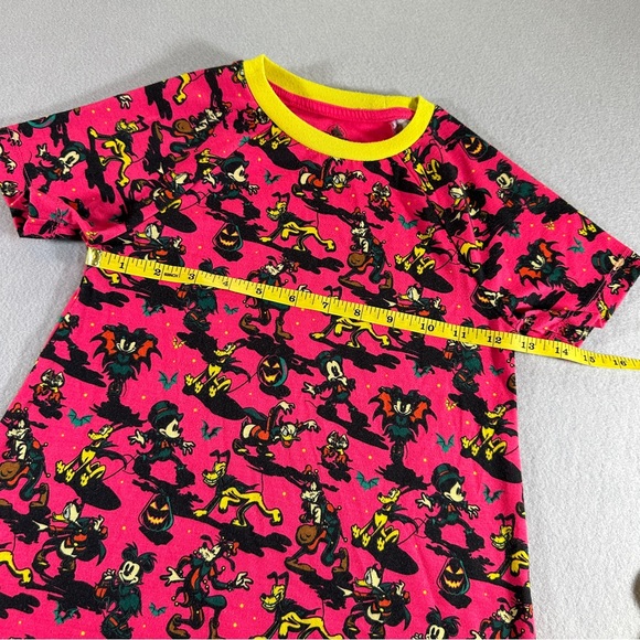 Disney Parks Mickey Minnie Mouse Halloween Nightshirt Short Sleeve Size 5/6‎ - Picture 2 of 9